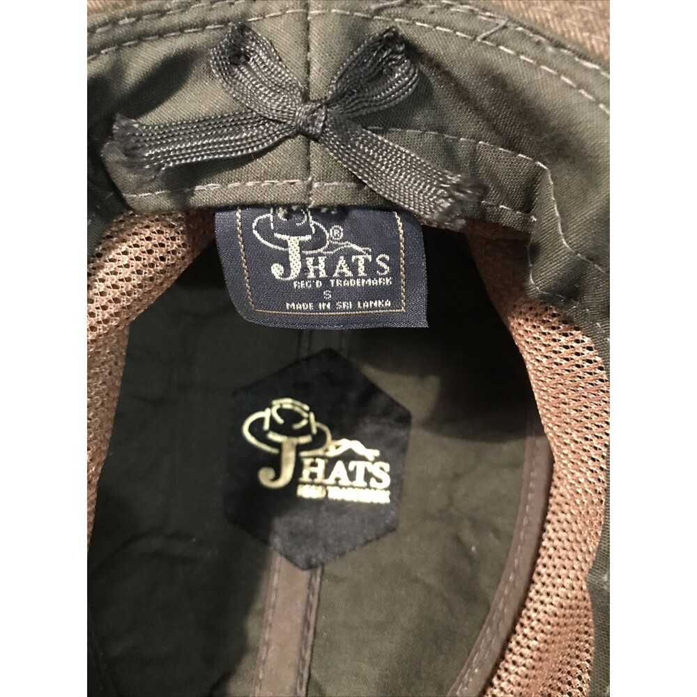 J Hats Safari Bush Hat S Olive Outdoor Mesh Hiking - Picture 5 of 5